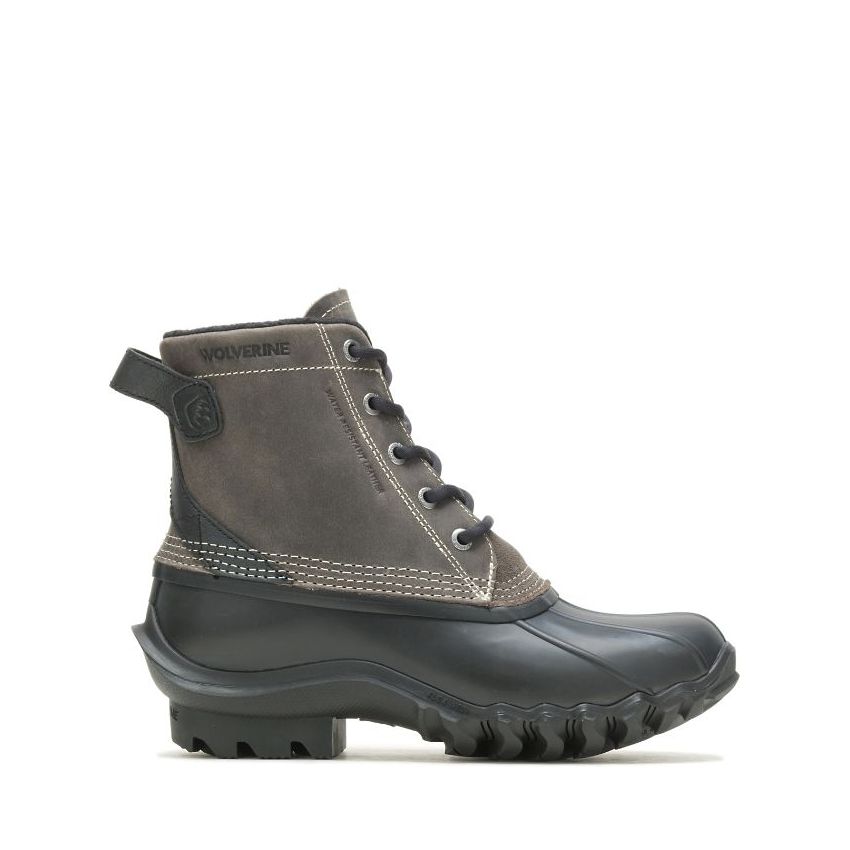 SPECIAL OFFER | WOLVERINE WOMEN'S TORRENT WATERPROOF DUCK BOOT-Charcoal