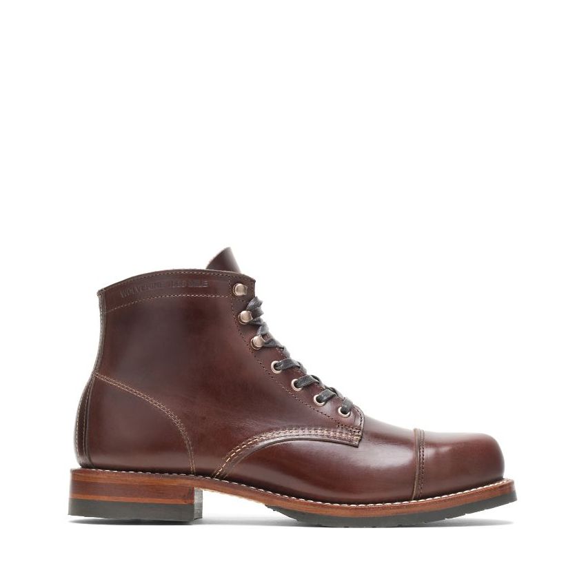 SPECIAL OFFER | WOLVERINE MEN'S 1000 MILE CAP-TOE CLASSIC BOOT-Havana Brown