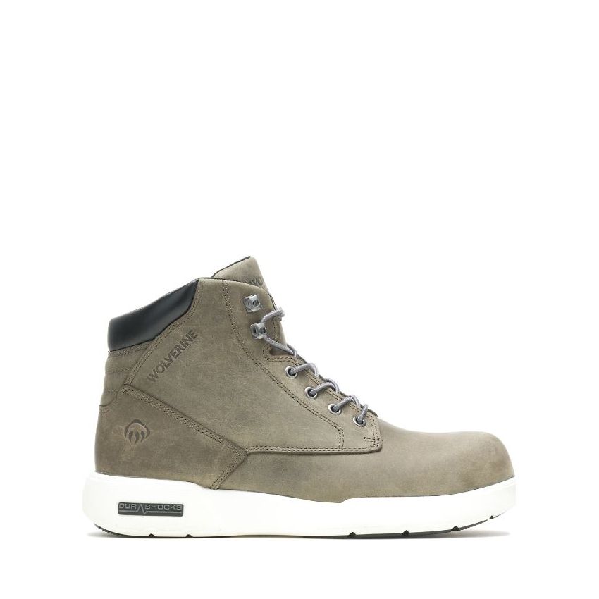 SPECIAL OFFER | WOLVERINE MEN'S KICKSTART DURASHOCKS 6" CARBONMAX BOOT-Charcoal Grey