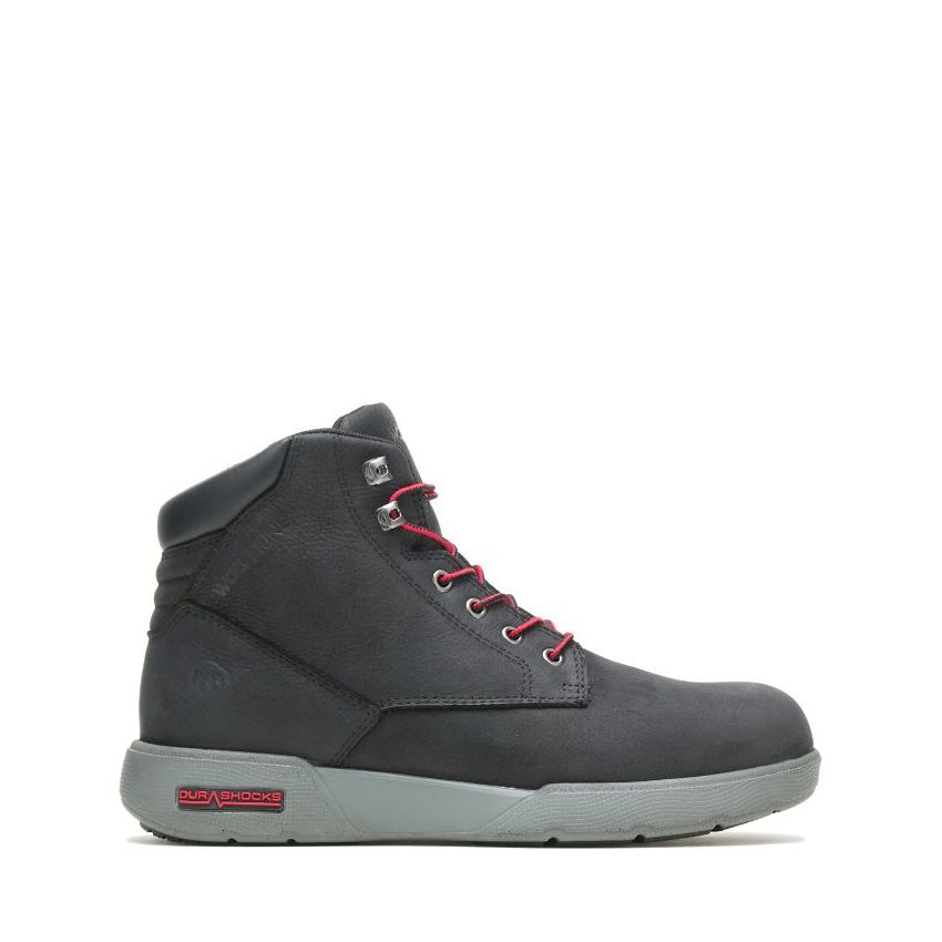 SPECIAL OFFER | WOLVERINE MEN'S KICKSTART DURASHOCKS 6" BOOT-Black