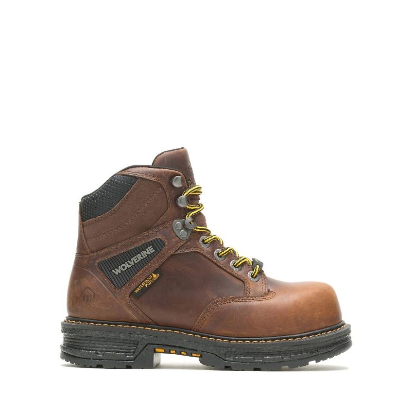 SPECIAL OFFER | WOLVERINE WOMEN'S HELLCAT ULTRASPRING CARBONMAX 6" WORK BOOT-Tobacco