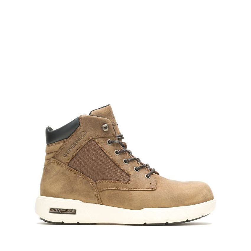 SPECIAL OFFER | WOLVERINE MEN'S KICKSTART DURASHOCKS CARBONMAX FX 6" BOOT-Brown
