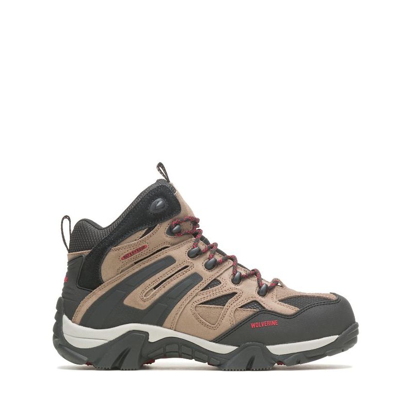 SPECIAL OFFER | WOLVERINE MEN'S WILDERNESS COMPOSITE TOE BOOT-Gravel