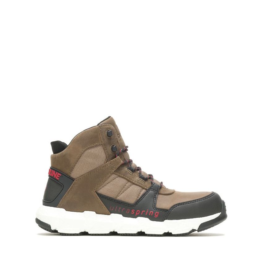 SPECIAL OFFER | WOLVERINE MEN'S REV ULTRASPRING DURASHOCKS VENT CARBONMAX WORK BOOT-Gravel