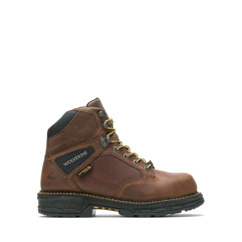 SPECIAL OFFER | WOLVERINE MEN'S HELLCAT ULTRASPRING 6" CARBONMAX WORK BOOT-Tobacco