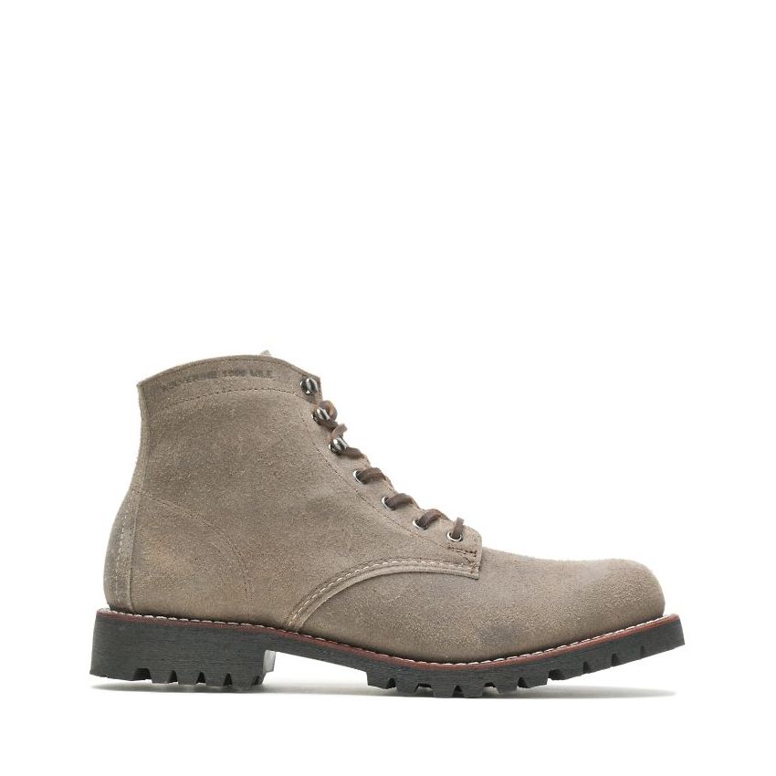 SPECIAL OFFER | WOLVERINE MEN'S PATH LESS TRAVELED - 1000 MILE PLAIN-TOE RUGGED BOOT-Gravel
