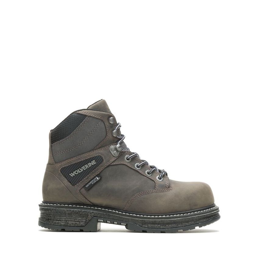SPECIAL OFFER | WOLVERINE MEN'S HELLCAT ULTRASPRING 6" CARBONMAX WORK BOOT-Charcoal Grey
