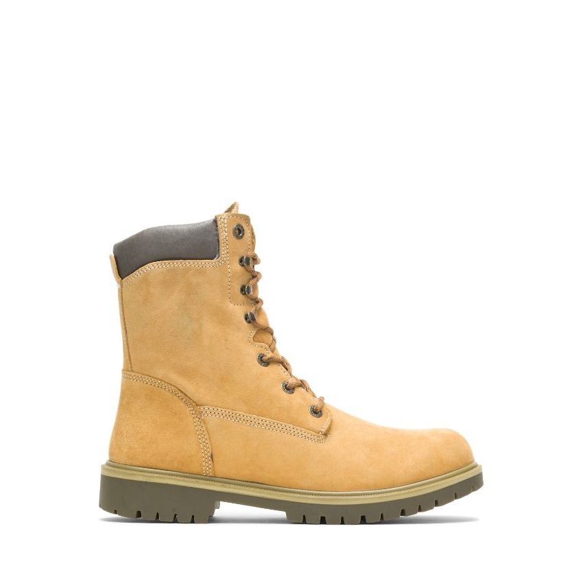 SPECIAL OFFER | WOLVERINE MEN'S GOLD WATERPROOF INSULATED 8" WORK BOOT-Gold