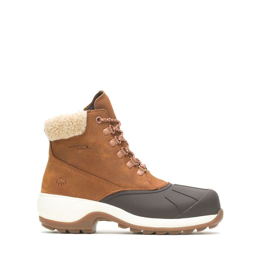 SPECIAL OFFER | WOLVERINE WOMEN'S FROST INSULATED BOOT-Cognac Leather