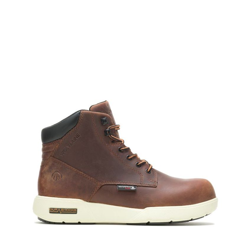 SPECIAL OFFER | WOLVERINE MEN'S KICKSTART DURASHOCKS CARBONMAX 6" BOOT-Peanut