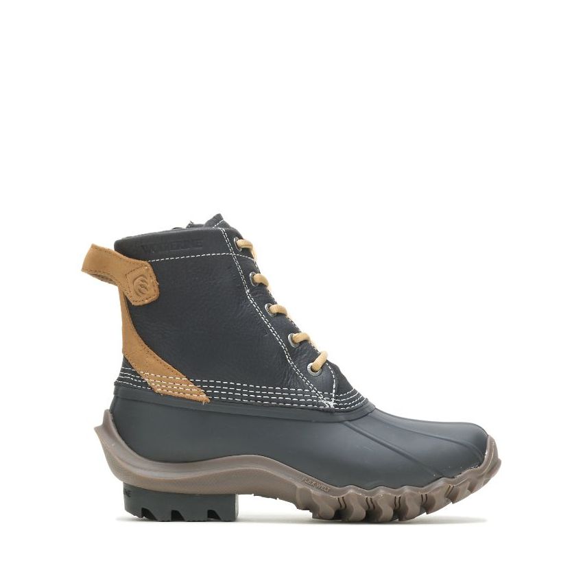 SPECIAL OFFER | WOLVERINE WOMEN'S TORRENT WATERPROOF DUCK BOOT-Black