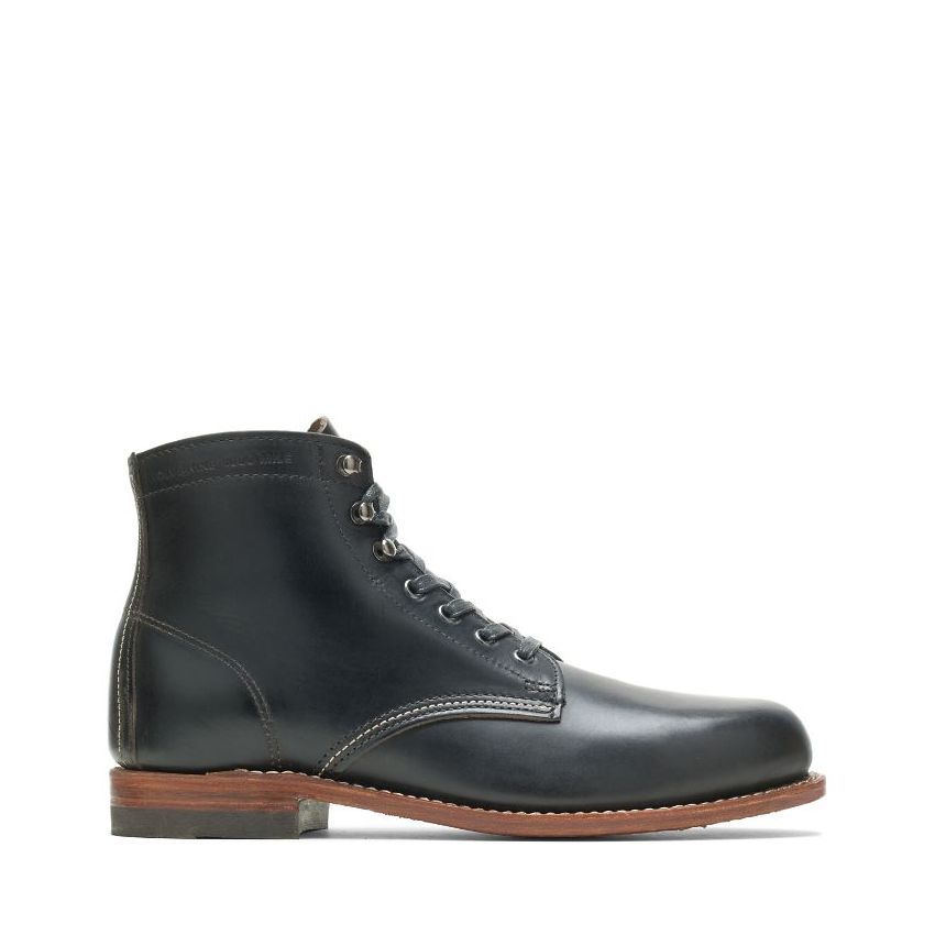 SPECIAL OFFER | WOLVERINE MEN'S 1000 MILE PLAIN-TOE ORIGINAL BOOT-Black