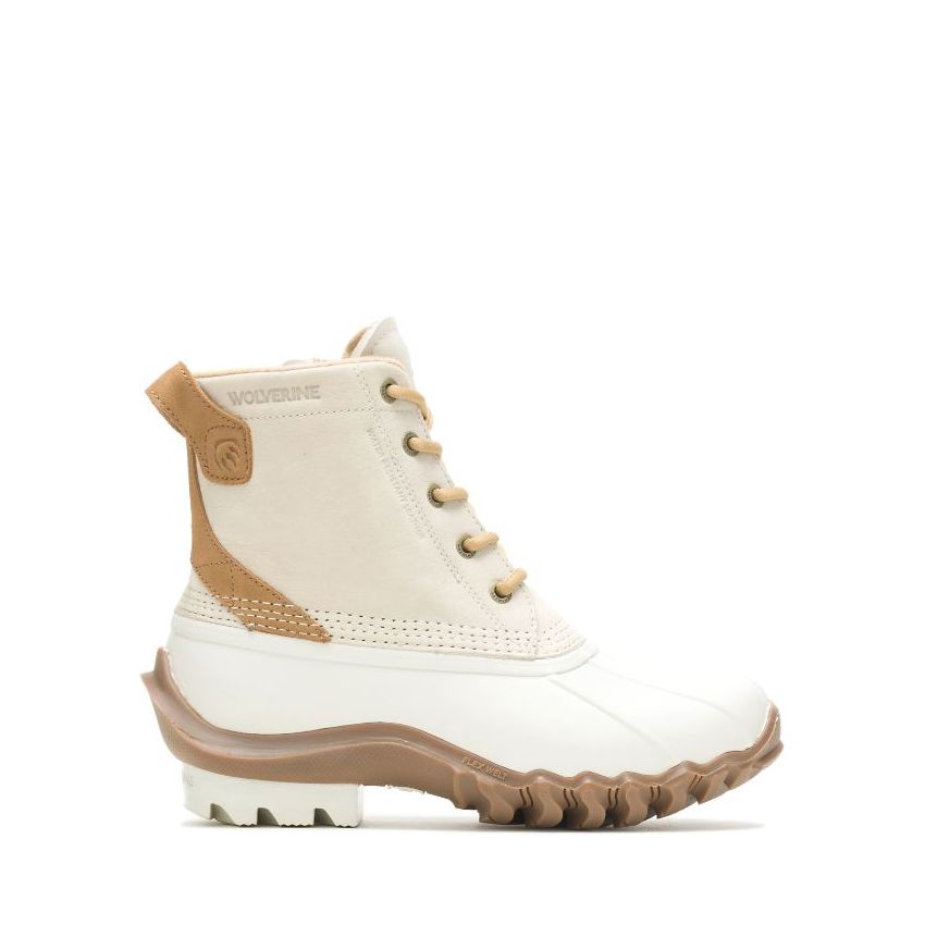 SPECIAL OFFER | WOLVERINE WOMEN'S TORRENT WATERPROOF DUCK BOOT-Ivory