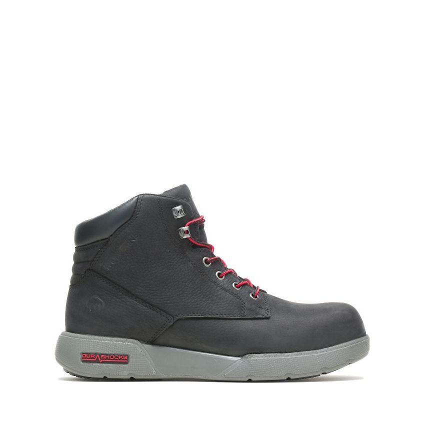 SPECIAL OFFER | WOLVERINE MEN'S KICKSTART DURASHOCKS 6" CARBONMAX BOOT-Black
