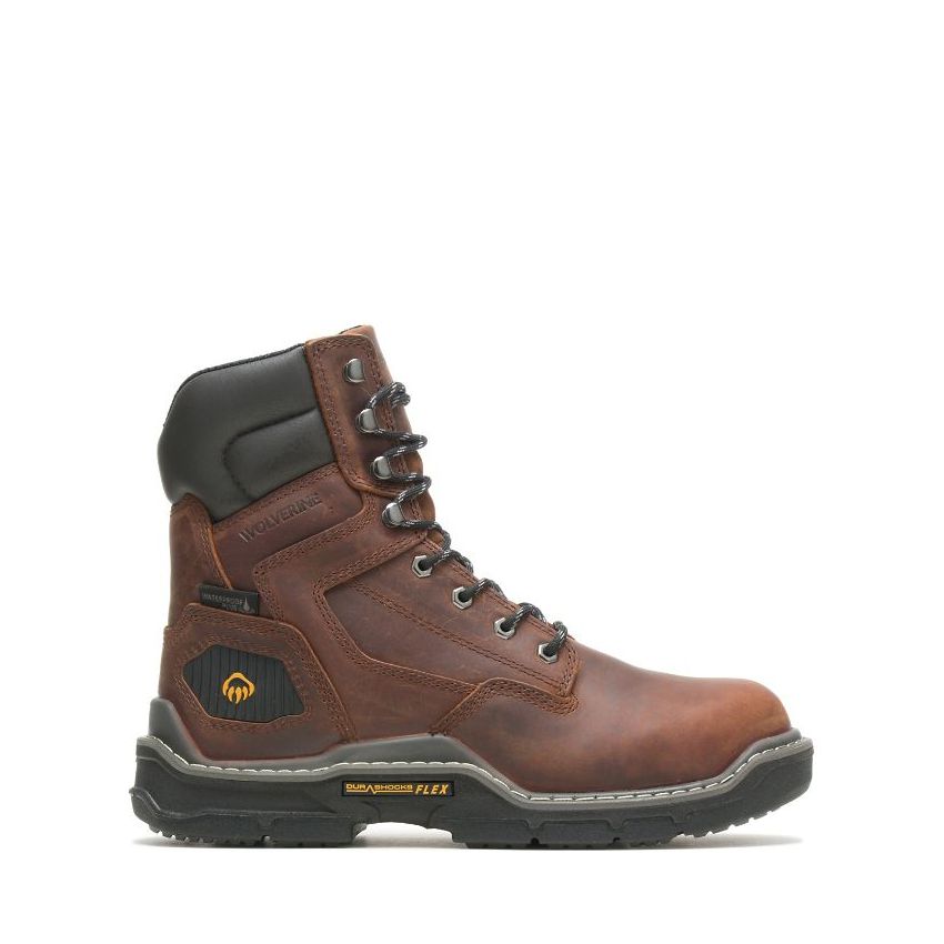 SPECIAL OFFER | WOLVERINE MEN'S RAIDER DURASHOCKS INSULATED 8" BOOT-Peanut