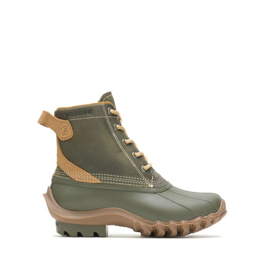 SPECIAL OFFER | WOLVERINE WOMEN'S TORRENT WATERPROOF DUCK BOOT-Olive