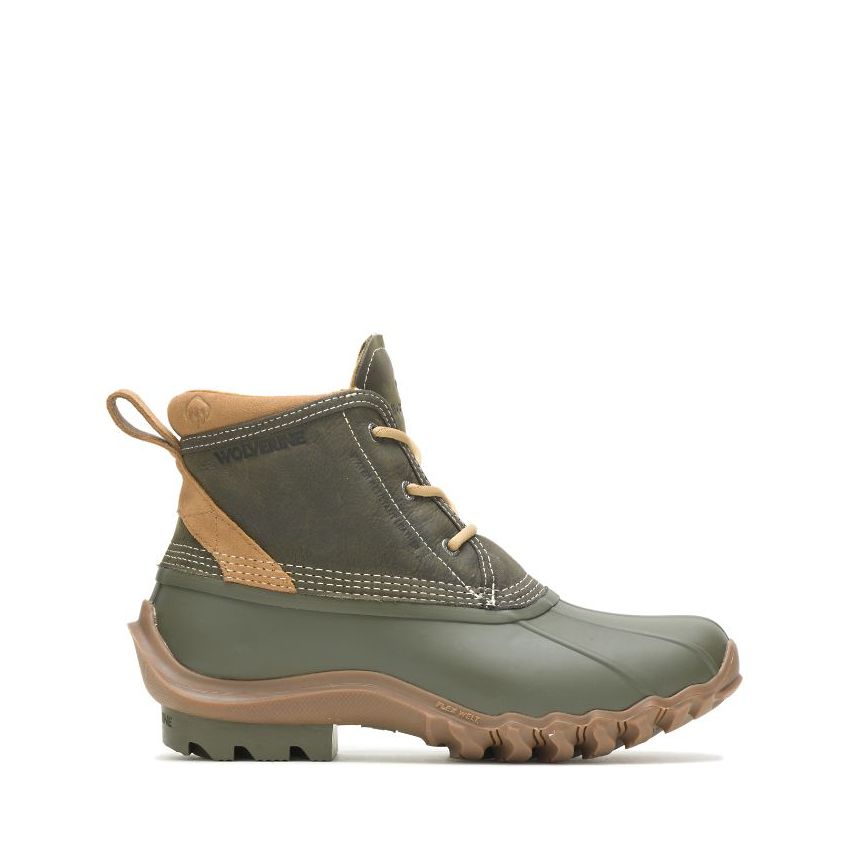 SPECIAL OFFER | WOLVERINE MEN'S TORRENT WATERPROOF LOW DUCK BOOT-Olive