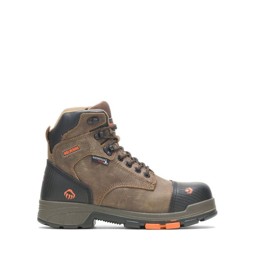 SPECIAL OFFER | WOLVERINE MEN'S BLADE LX WATERPROOF CARBONMAX 6" BOOT-Chocolate Chip