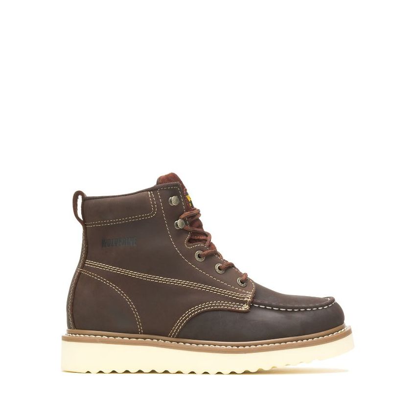 SPECIAL OFFER | WOLVERINE MEN'S LOADER 6" WEDGE BOOT-Brown
