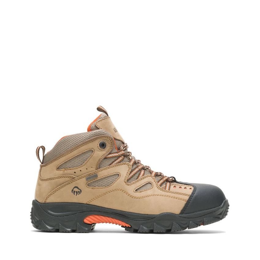 SPECIAL OFFER | WOLVERINE MEN'S DURANT WATERPROOF STEEL-TOE WORK BOOT-Light Brown/Orange