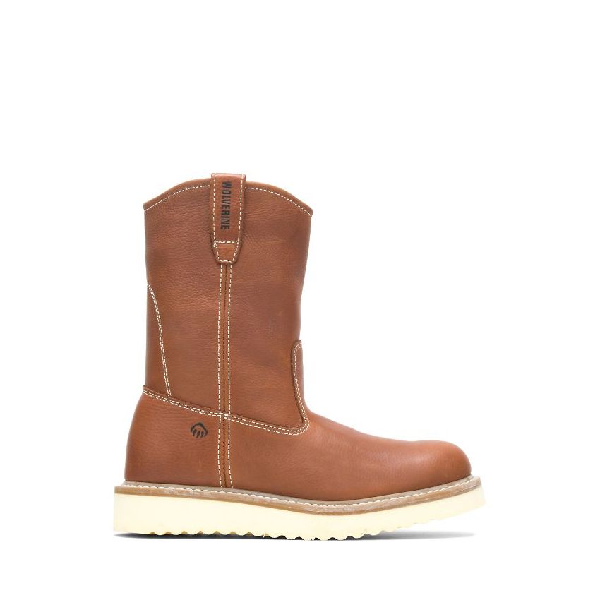 SPECIAL OFFER | WOLVERINE MEN'S 10" WELLINGTON WORK BOOT-Brown