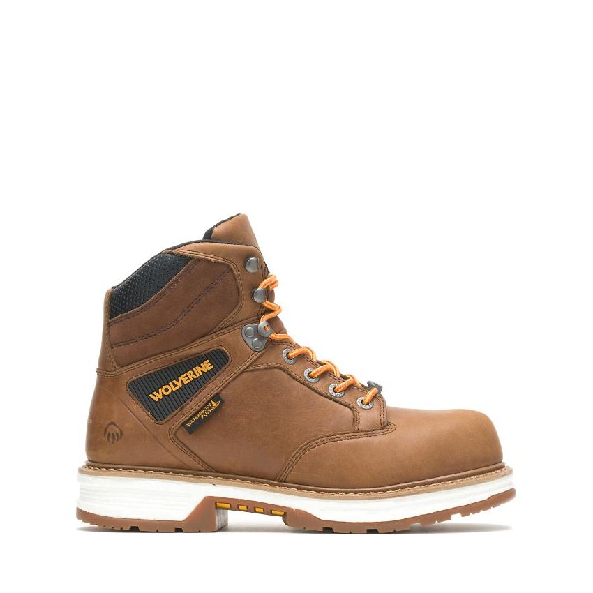 SPECIAL OFFER | WOLVERINE MEN'S HELLCAT ULTRASPRING 6" WORK BOOT-Beeswax