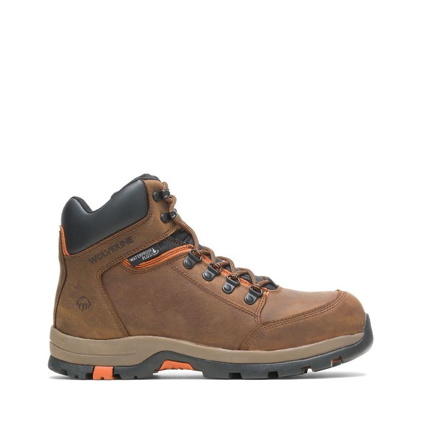 SPECIAL OFFER | WOLVERINE MEN'S GRAYSON STEEL TOE BOOT-Brown