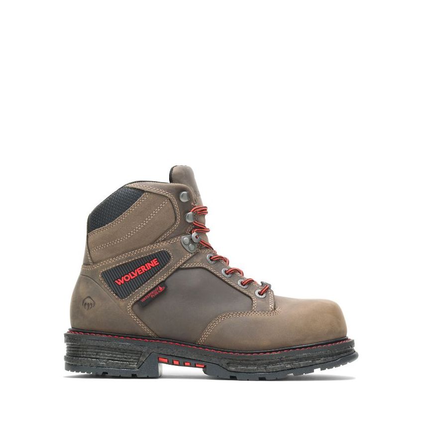 SPECIAL OFFER | WOLVERINE MEN'S HELLCAT ULTRASPRING 6" WORK BOOT-Gravel